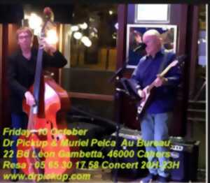 photo Concert au Bureau: Dr Pickup et Muriel Pelca