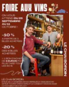 Chai Bordin - Foire aux vins