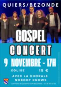 photo Concert gospel avec la chorale Nobody knows