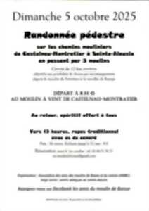Randonnée pédestre sur les chemins mouliniers