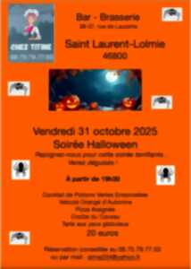 Soirée Halloween au restaurant 
