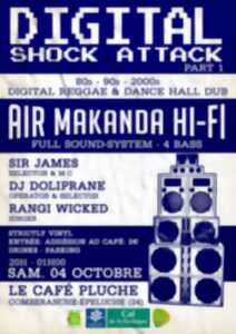 Digital Shock Attack soirée digital reggae & dance hall dub