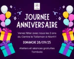 Journée d'anniversaire du centre le Talisman à Niort