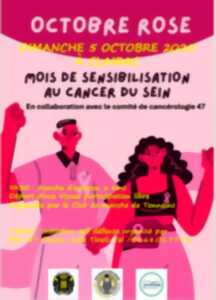 photo Octobre Rose à Clairac