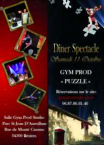 photo DÎNER SPECTACLE GYM PROD - PUZZLE