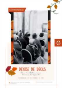 photo Conférence : Denise de Déols