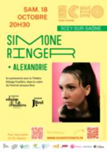 photo Simone Ringer + Alexandrie (Festival Jacques Brel)