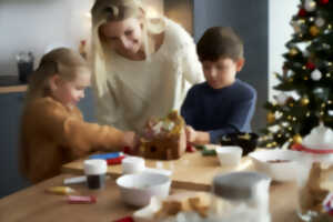 photo Atelier créatif déco de Noël avec La Croisée des Villages