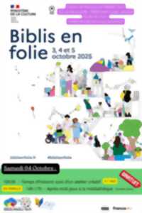 photo Biblis en folie : lecture, atelier créatif et après-midi jeux