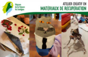 photo Atelier créatif en Matériaux de Récupération