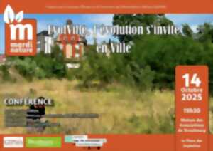 photo Conférence Mardi Nature - Evolville, l'évolution s'invite en Ville