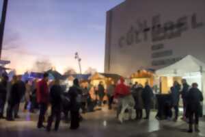 photo Marché de Noël en extérieur