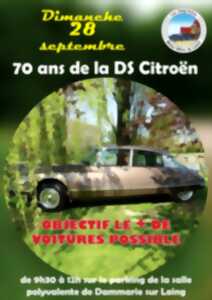 photo Rassemblement pour les 70 ans de la DS