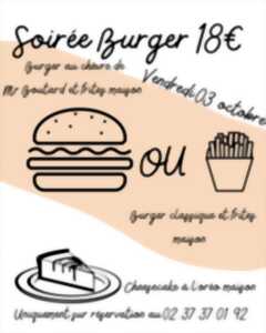 photo Soirée burger