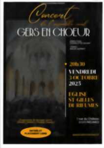 photo CONCERT DE L'ENSEMBLE VOCAL GERS EN CHOEUR