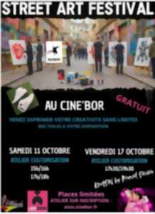 photo STREET ART FESTIVAL AU CINÉ'BOR