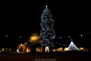 photo Illumination du sapin de Noël