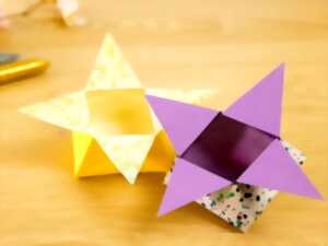 photo Atelier : « Origamis de Noël »