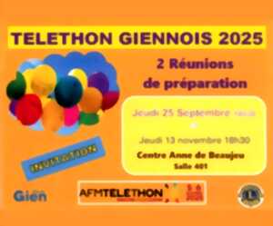 photo Reunions du téléthon giennois