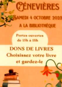 photo Dons de livres à Cénevières