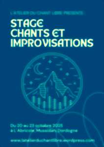 photo Stage chant et improvisation