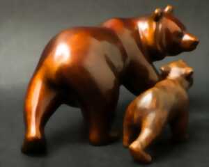 photo Exposition de sculptures bois et bronze