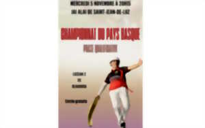 photo Championnat du Pays Basque: Phase qualificative