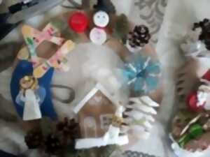 photo Atelier créatif - Couronne de Noël - Valérie Meyer