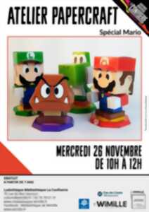 photo Atelier Papercraft : Mario