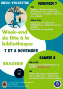 photo WEEK-END DE LA FÊTE À LA BIBLIOTHÈQUE