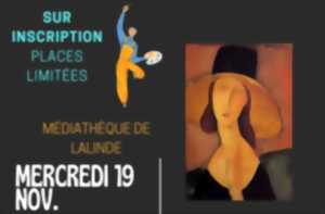 photo Atelier à la manière de Modigliani