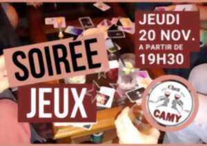 photo Soirée Jeux Chez Camy
