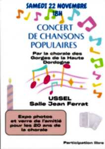 photo Concert chorale des gorges de la Haute-Dordogne