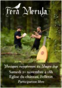photo concert de musique médiévale avec 