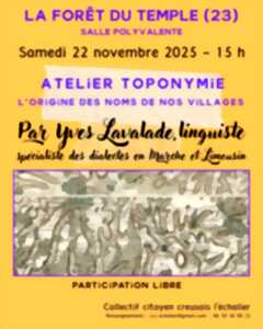 photo Atelier Toponymie