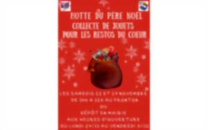 photo Hotte du Père Noël : collecte de jouets pour les Restos du Coeur