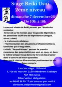 photo Stage de Reiki Usui 2nd Niveau
