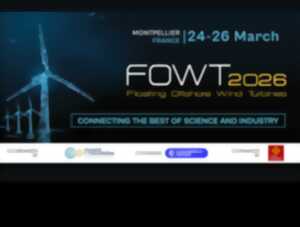 photo FOWT 2026 - FORUM INTERNATIONAL DE L’ÉOLIEN FLOTTANT EN MER
