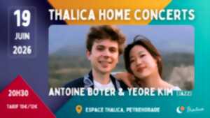 photo Thalica Home Concerts : Antoine Boyer et Yeore Kim (Jazz)