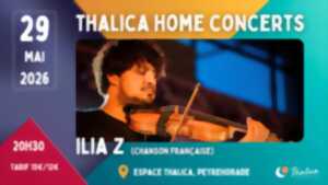 photo Thalica Home Concerts : Ilia Z (Chanson Française)