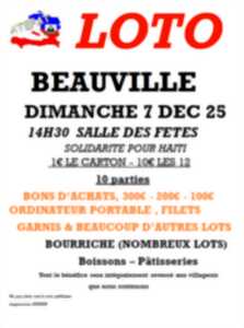 photo Loto solidaire à Beauville