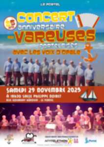 Concert anniversaire des vareuses porteloises avec les voix d'opale