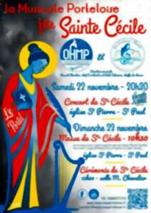 photo La musicale Porteloise fête Sainte Cécile