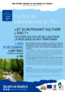 Cycles de conférences du Parc | Et si on pouvait cultiver l'eau ? par Simon Ricard