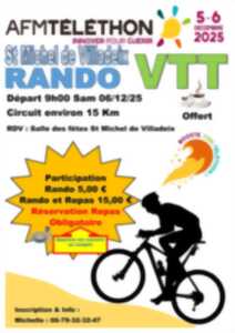 photo Téléthon : rando VTT et repas