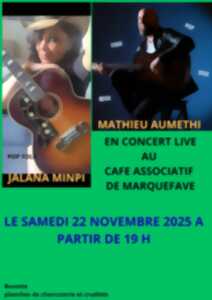 photo CONCERT CAFÉ ASSOCIATIF DE MARQUEFAVE
