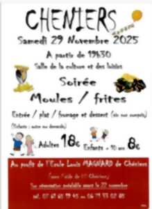 photo Soirée moules-frites au profit de l'école de Chéniers