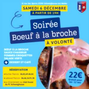 photo Soirée Boeuf à la broche