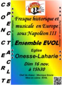 photo Concert Spectacle Evol - Freswque historique et musicale en Europe sous Napoléon 3