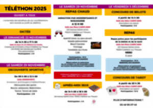 photo Téléthon 2025 avec le Centre SocioCulturel - Repas réservé aux participants des concours du Téléthon